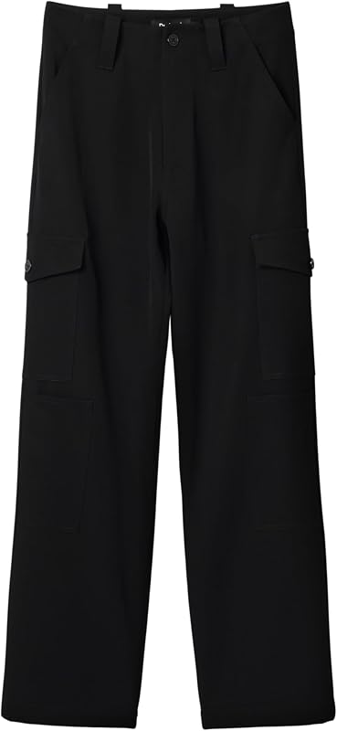 Pant_Trevor, Calzoncillos De Las Mujeres, Black,