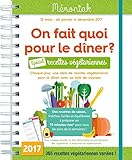 On fait quoi pour le dîner Spécial recettes végétariennes Mémoniak 2017 by