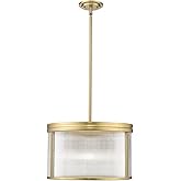 Z-Lite 7504P18-MGLD Carnaby Pendant, 5-Light 300 Total Watts, Modern Gold
