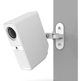 Metal Wall Mount Compatible with SimpliSafe Smart Alarm Indoor Camera | 360 Degree Adjustable Upright from The Ceiling or Wall, Provide Better Viewing Angle