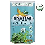 Organic Brahmi Powder 16 Ounce - 1 Lb. 100% Pure and Natural Herbs Raw Organic Super Food Supplement. Non GMO. Gluten FREE. â˜… USDA Certified Organic â˜… ALL NATURAL!