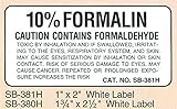 Specialty Warning Label Formalin, Model