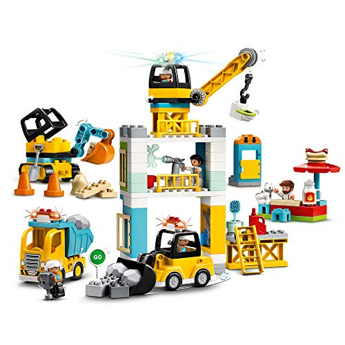 LEGO 10933 DUPLO Town Große Baustelle mit Licht und Ton – Bild 3