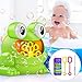 Bubble Machine, Automatic Bubble Maker Blower with A Bottle of Bubble Solution Over 500 Bubbles per Minute Bubble Machines Toy for Kids Toddlers Bath Parties Wedding (Frog)