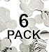 Modern Silver Foil Party Decoration Confetti Balloon (Thickened 12