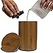 Real Bamboo Wood Ultrasonic Aromatherapy Essential Oil Diffuser and Humidifier with Cool Mist - 4 Timer Settings, Auto Shut-Off and Colored LED Lights