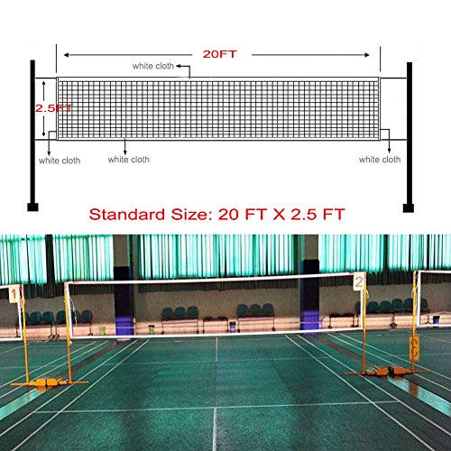 image for GeWeDen Badminton Net, Outdoor Indoor Badminton Tournament Net for Spo