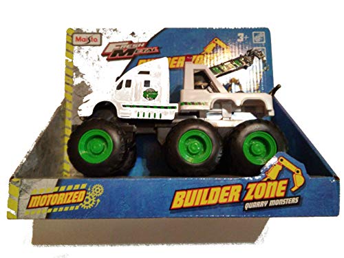 Maisto Fresh Metal Builder Zone Quarry Monsters, Tow Truck