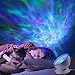 Delicacy Ocean Wave Projector 12 LED 7 Lighting Modes Undersea Lamp, Music Player Remote Control Night Light Projector for Kids Adults Bedroom Living Room Decoration