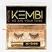 KEMBI Magnetic Eyeliner with Lashes - Natural Look Magnielash Kit - Vegan, Cruelty-Free Lash Liner & Reusable Eyelashes, No Glue & Mess Free, Fast & Easy to Apply Magnetic Liner and Eyelashes