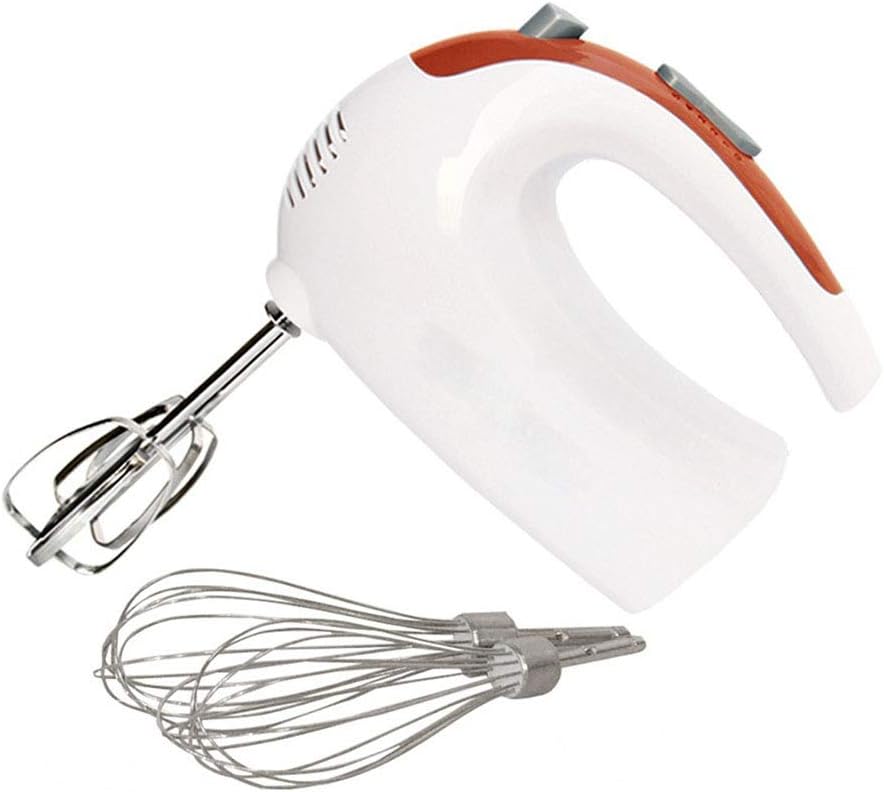 Multifunctional Mini Electric Food Mixer, 220V 125W 5 Speed Handheld Egg Beater Whisk Kitchen Food Processor Home Baking Tool