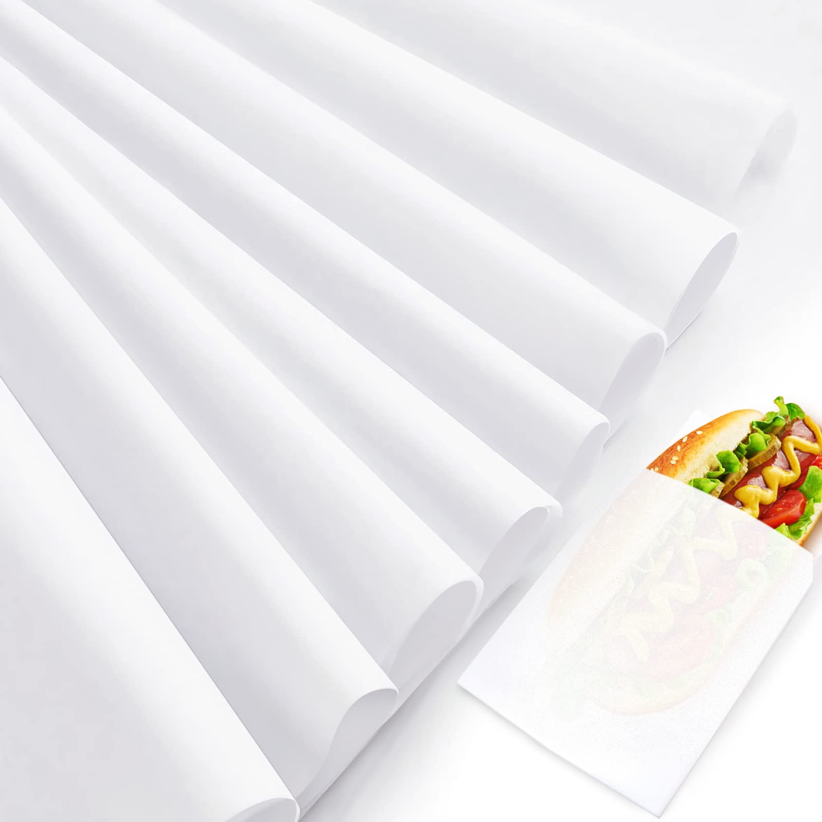 Photo 1 of Fainne 24" x 36" Archival Acid Free Tissue Paper Unbuffered No Acid No Lignin Archival Packing Paper for Artwork Storage Preserving Clothing Flower Photo Present Wrap Office Supplies(200 Pcs)