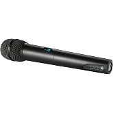 Audio-Technica ATW-T1002 Unidirectional Handheld Microphone System, XLR Connectivity, 50 Milliwatts