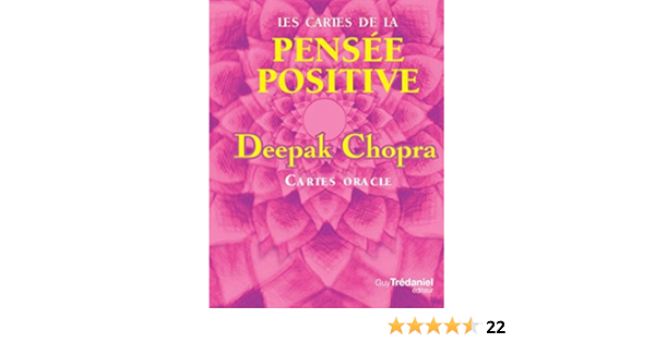 Coffret Les Cartes De La Pensee Positive French Edition Chopra Deepak Amazon Com Books