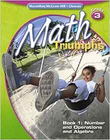 Math Triumphs, Grade 3, Student Study Guide, Book 1: Number and
