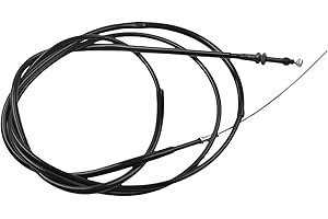 GOIRTUTSS 85 Inch Go Kart Throttle Cable fit for Coleman KT196, for Predator 196cc/212cc/224cc 6.5HP Engines, for Hisun HS200GK Off-Road Go Kart Mini Bike