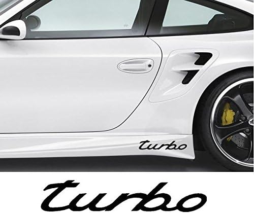 2X Turbo Decal Vinyl Decal Sticker Buy 2 Set Get 3rd Free