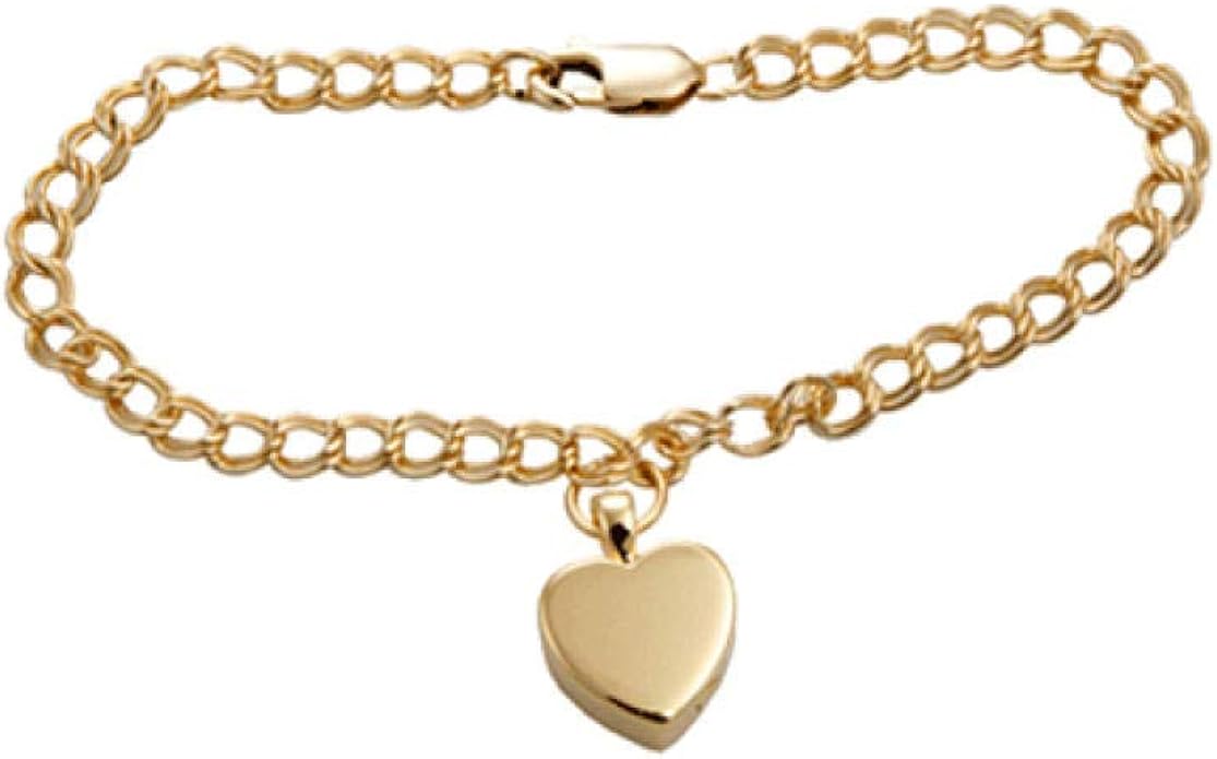 Ashes Jewellery Golden and Silver Stainless Steel Cremation Bracelet