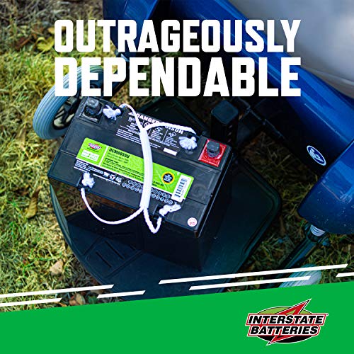 Interstate Batteries 12V 55Ah Deep Cycle Battery (DCM0055U) Sealed Lead Acid Rechargeable SLA