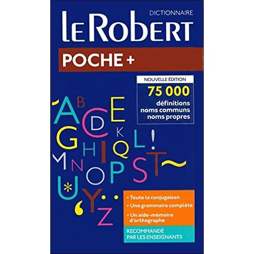 Le Robert de poche plus 2018 (Les Dictionnaires Generalistes)