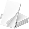 Note Pads 3x5, 6 Pack Small Notepads 3x5 Memo Pads, Small Notebooks 3x5 Scratch Pads, Small Writing Pads of Paper 3x5, White Mini Notepad 3x5 Blank Server Pads, Writing Notes Paper, 50 Sheets/Padad