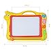 Meland Magnetic Drawing Board, 12.8 Inch Doodle Board for Kids Learning, White, Multicolored
