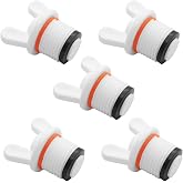 Joywayus 5 Pack 1/2" PT Male Thread PPR Pipe End Plugs Fitting Butterfly | Water Hose Plug, Close End of PPR Pipe or Fitting