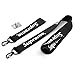Lanyard 2 Pack with Cell Phone Finger Holder, Neck Lanyard for Keys Phones ID Badge Holder Bags Accessories Black and Red
