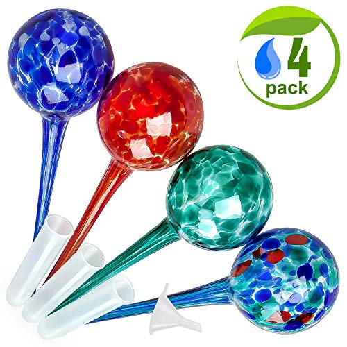 Improved Adjustable Large Self Watering Spikes for Plants. Indoor