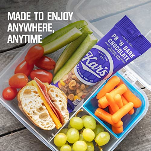 Kar's Nuts Peanut Butter 'N Dark Chocolate Trail Mix Snacks Roasted