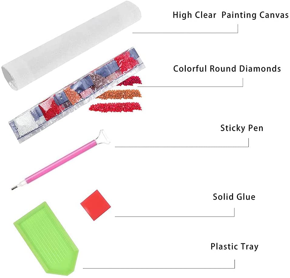 Custom Football Diamond Painting with Name and Number,Customized Sports