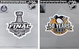 2017 Stanley Cup Final & Pittsburgh Penguins 50th Anniversary Jersey Patch Combo