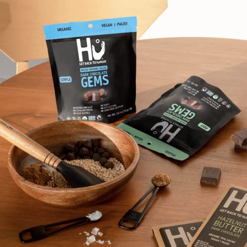 Hu Variety Gems 3 Pack Snacking Chocolate Chips, Organic, Paleo