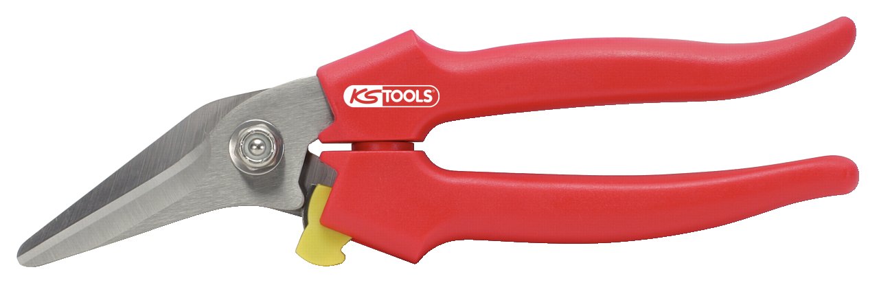 KS Tools 185mm Angled Utility Shears