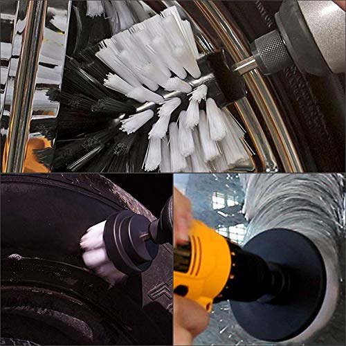 image for GOH DODD Drill Brush and Buffing Sponge Pads, 13 Pieces Power Scrubber