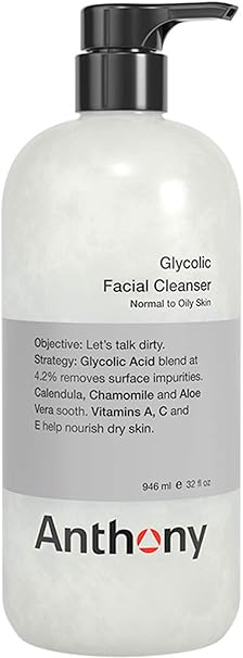anthony glycolic facial cleanser 32 oz