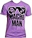 Freeze Macho Man Shades T-Shirt Purple