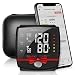 MOCACuff Bluetooth Blood Pressure Monitor, Fully Automatic Accurate Wrist, FDA Blood Pressure Monitor Cuff 99 memory, Portable with hard shell Case and Tracking App for Apple iPhone and Samsung- Black