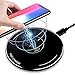 Qi Wireless Charger LUXSURE Qi Wireless Charging Pad 10W Compatible with Samsung Galaxy S10/S9/S8/Note9/Note8, 7.5W Compatible with iPhone XR/XS/X/8, 5W Compatible with All Qi-Enabled Phones (Black)