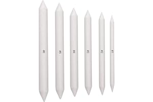 AvoDovA 6 Pieces Blending Stumps and Tortillions Set for Student Artists Sketch Drawing and Detail Painting, Art Pencils, Dra