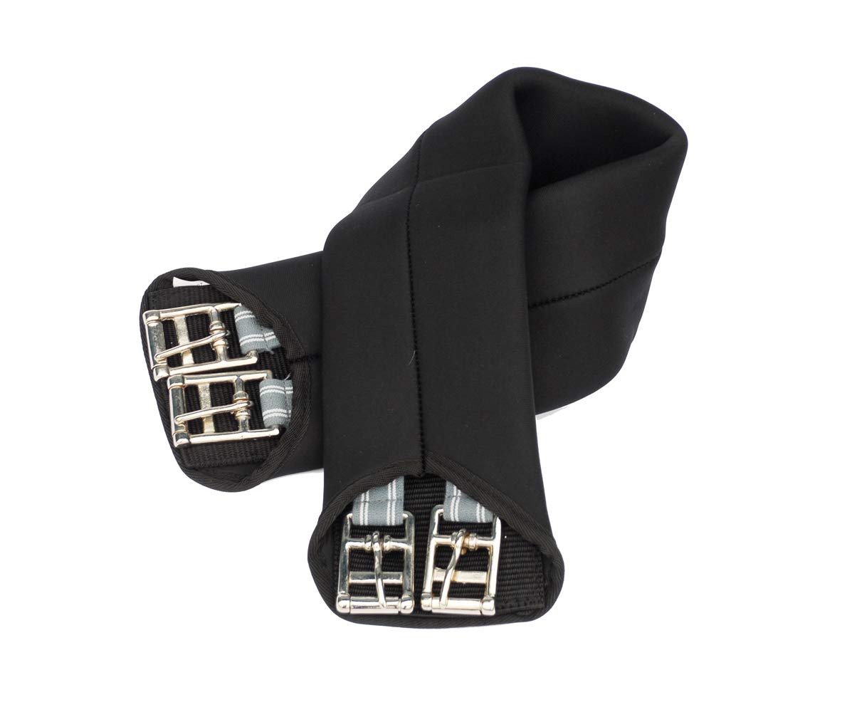Rhinegold Neoprene Dressage Girth - Black, 26''