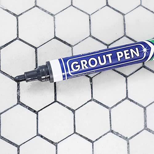 Grout Pen Dark Grey Tile Paint Marker Waterproof Tile Grout Colorant