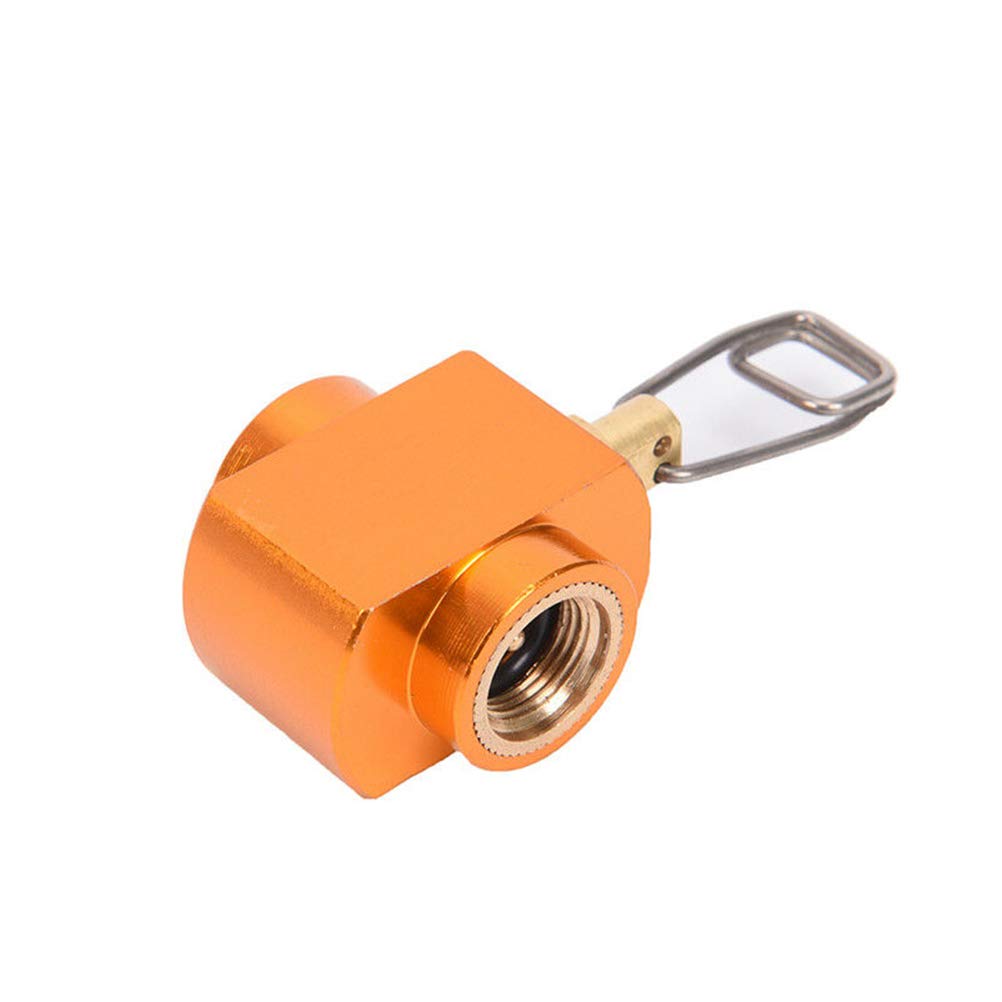 Macabolo Outdoor Camping Gas Stove Adapter Gas Saver Shifter Refill Adapter Gas Camping Stove Cylinder
