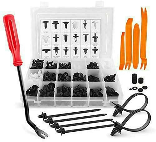 ZHENDUO 415 PCS Auto Fastener Series Car Push Pin Clips Door Panel Bumper Fasteners New Auto Push Pin Rivets Set, Bumper Door Trim Panel Clips Assortment