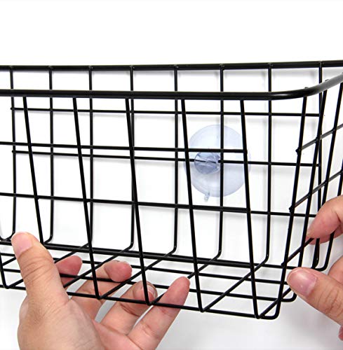 HAPY SHOP 12 PCS Bathroom Shower Caddy Connectors Suction Cups,Heavy Strength Large Suction Cups for Bathroom,Easy to Attach - Thumbnail 2