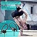 Wireless Sports Bluetooth Headphones V4.1 Shake Proof Earphones with Mic IPX5 Waterproof HD Sound with Bass Magnetic attachment Earbuds for Gym Running Driving Leisure 9 Hour Battery Headsets c