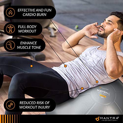 MANTRA SPORTS Exercise Ball Chair, Pilates Ball Best Yoga Shop