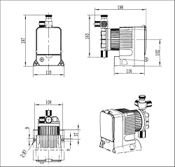 Precision Controls Diaphram Metering Chlorine