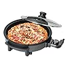Quest 35500 40cm Multi-Function Electric Cooker Pan with Lid/Adjustable Thermostatic Control/Non-Stick Aluminium…