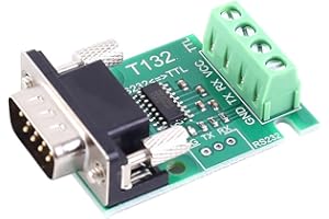 TTL UART to RS232 Bus Converter RS232 to UART Data Analyzer DB9 Male Socket